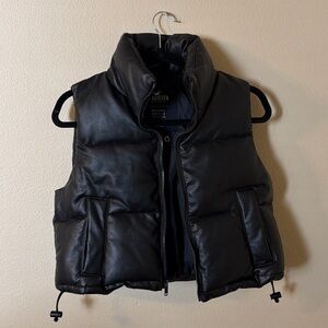 Hollister Black Puffer Jacket